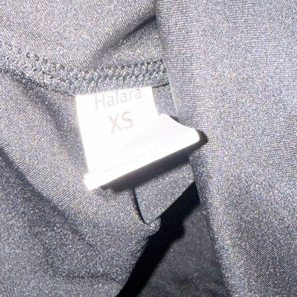 Halara Softlyzero Airy Twisted Cool Touch Activewear Dress Black Easy Peezy XS - Picture 11 of 12